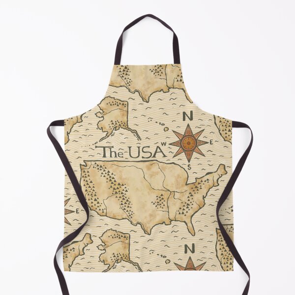 Item preview, Vintage Map of the USA designed and sold by rnmarts.