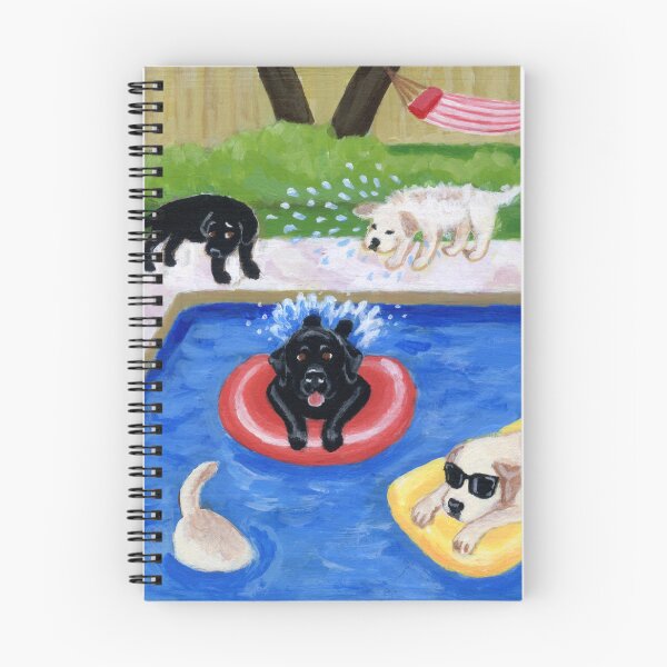 Artikelvorschau, Pool-Party-Labradore entworfen und verkauft von HappyLabradors.