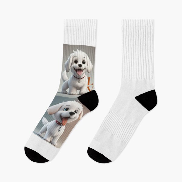 Item preview, Love and happy with funny dog. designed and sold by Teenidesign .