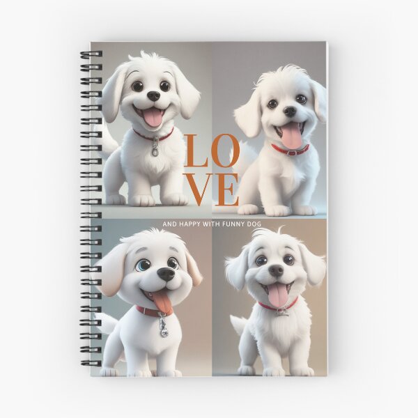 Item preview, Love and happy with funny dog. designed and sold by Teenidesign .