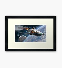 subnautica aurora Framed Print