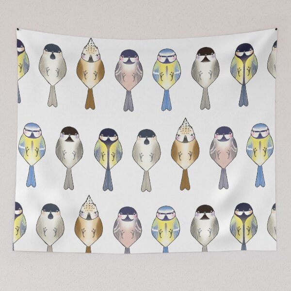 Item preview, Tit birds in Hungary designed and sold by Pearlington.
