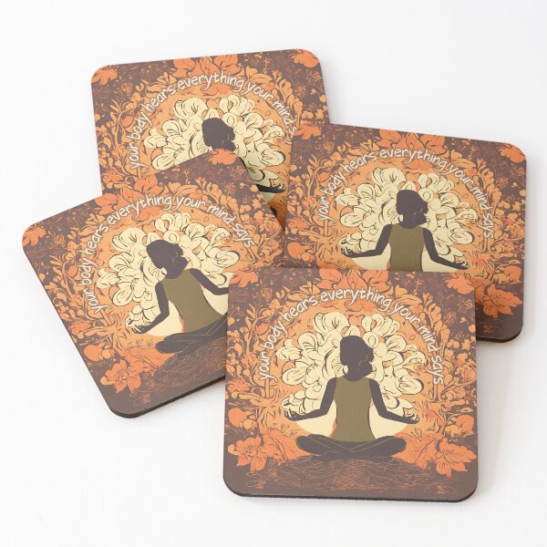 Item preview, Your Body Hears Everything Your Mind Says, Wellness, Mental Health designed and sold by letsgetinspired.