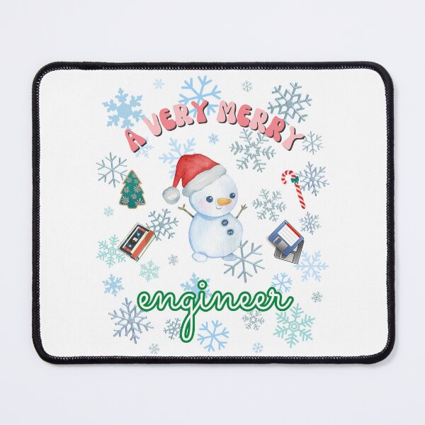 Item preview, A Very Merry Engineer designed and sold by Ghoof-Wear.