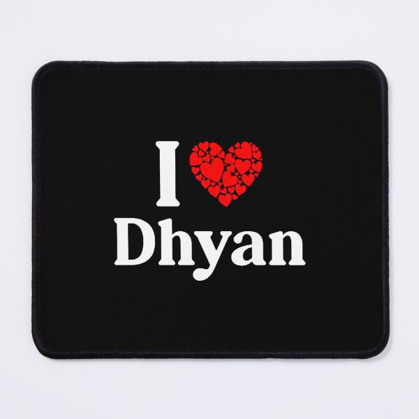 Item preview, Dhyan Heart - I Love Dhyan designed and sold by MiraclePitts.
