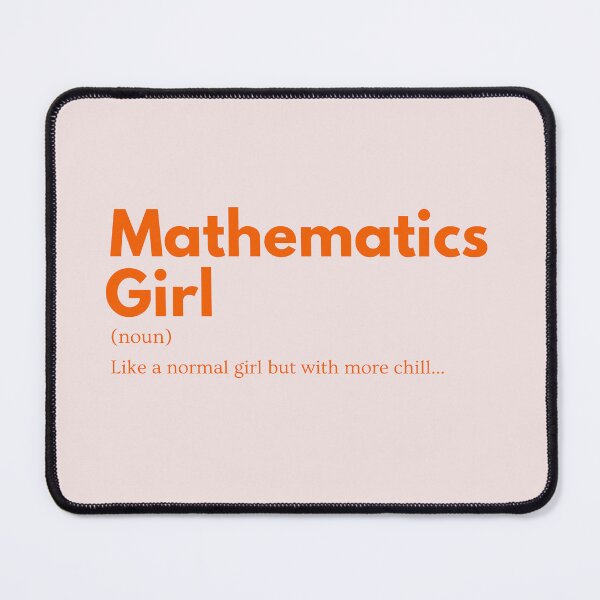 Item preview, Mathematics Girl designed and sold by Itsheartshop.