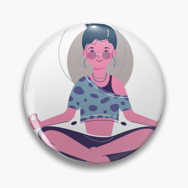 Item preview, Yoga, Lotus pose, meditation, zen designed and sold by khalifadahmane.