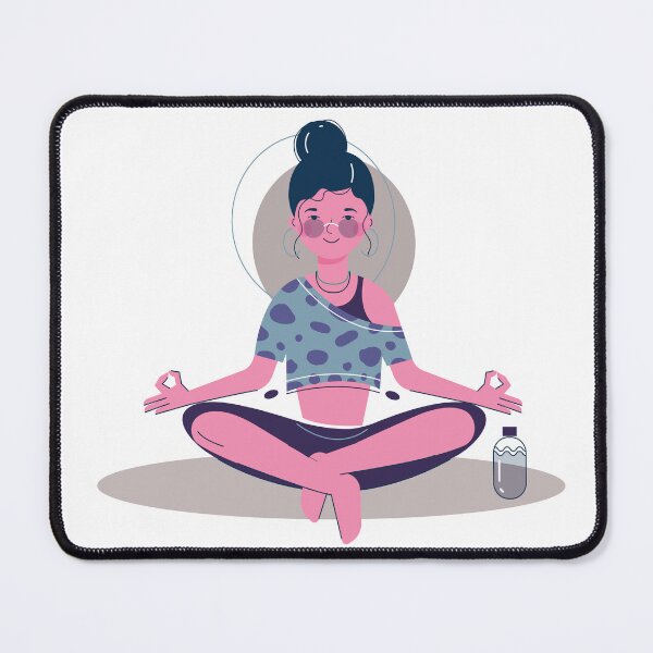 Item preview, Yoga, Lotus pose, meditation, zen designed and sold by khalifadahmane.