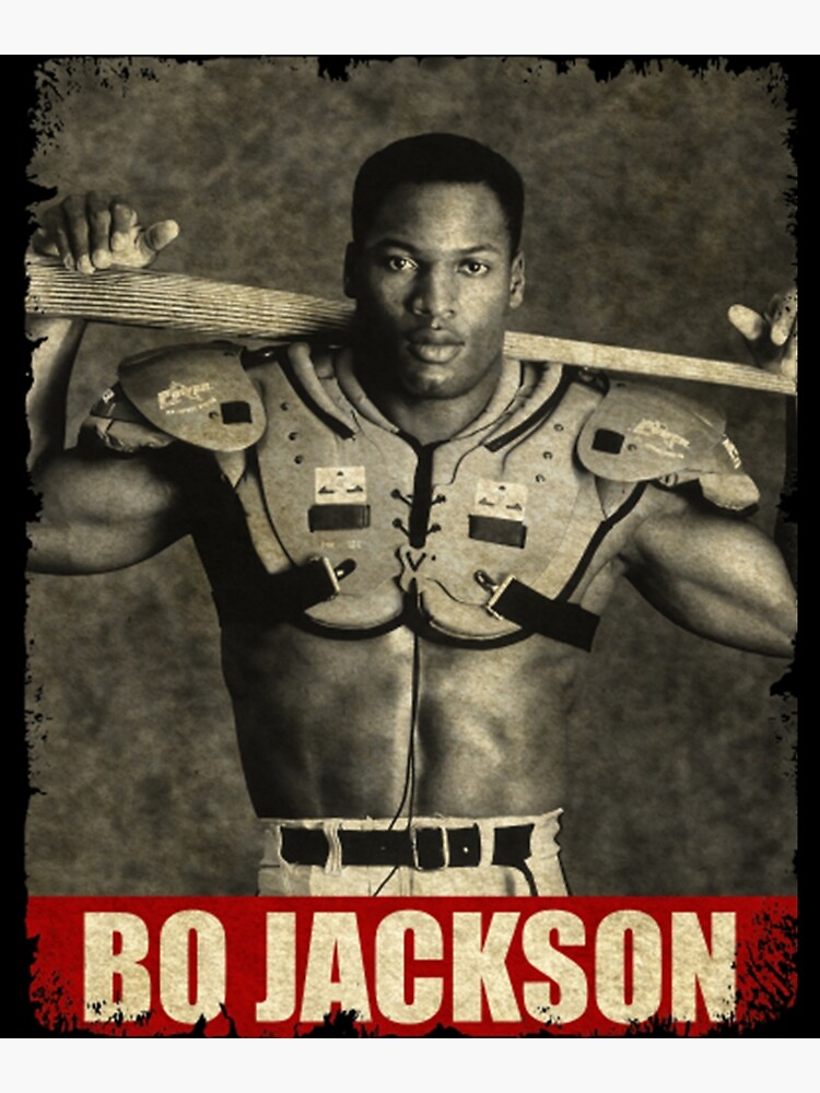 Bo Jackson Art Print - Two Sport Dominance Poster for Sale by  TheSportsPage