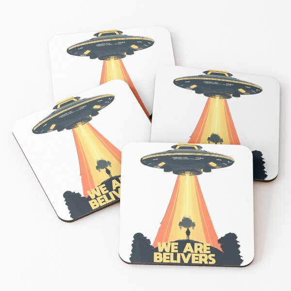 Item preview, we are belivers ufo aliens designed and sold by Arctic frame studio.