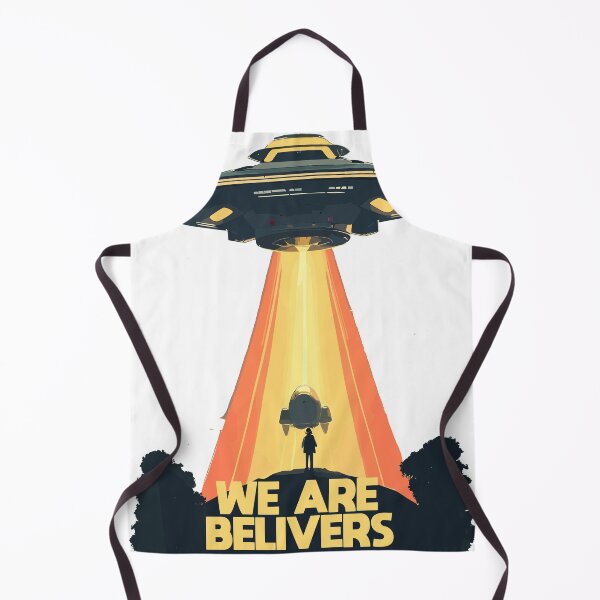 Item preview, we are belivers ufo aliens designed and sold by Arctic frame studio.