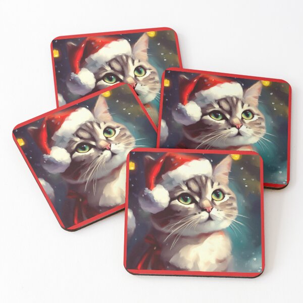 Item preview, Christmas Cat 2 designed and sold by CrankyOldDude.
