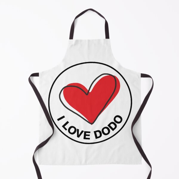 Item preview, I love Dodo white designed and sold by desinganddecor.