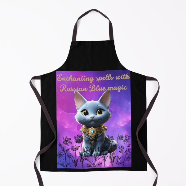 Artikelvorschau, Enchanting spells with Russian Blue magic! entworfen und verkauft von CuteCatsCoffee.