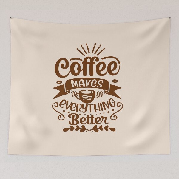 Item preview, coffee makes everything better  designed and sold by BookishSpace1.