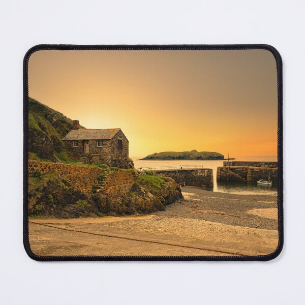 Item preview, Mullion cove old net loft cornwall sunset designed and sold by kathleenjean.