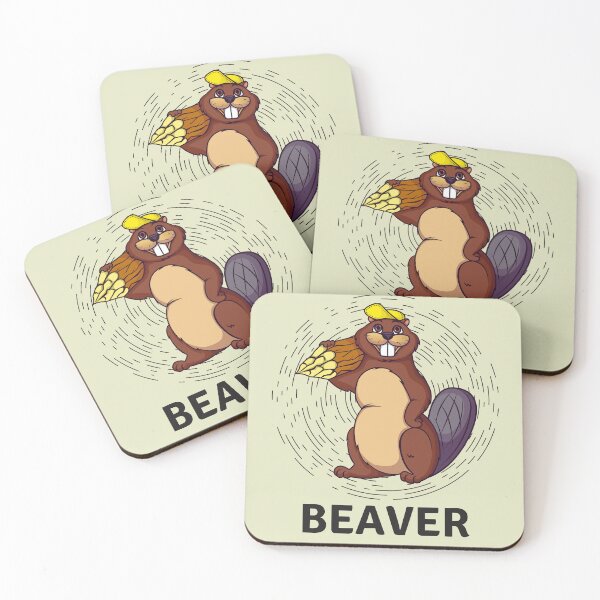 Item preview, Beaver designed and sold by ChachiArts.