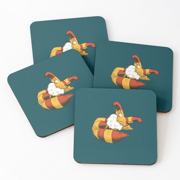 Item preview, fox squirrel nausicaa sleeping designed and sold by harinifulks.