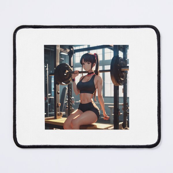 Item preview, anime gym girl cute designed and sold by GymRatz-shop.