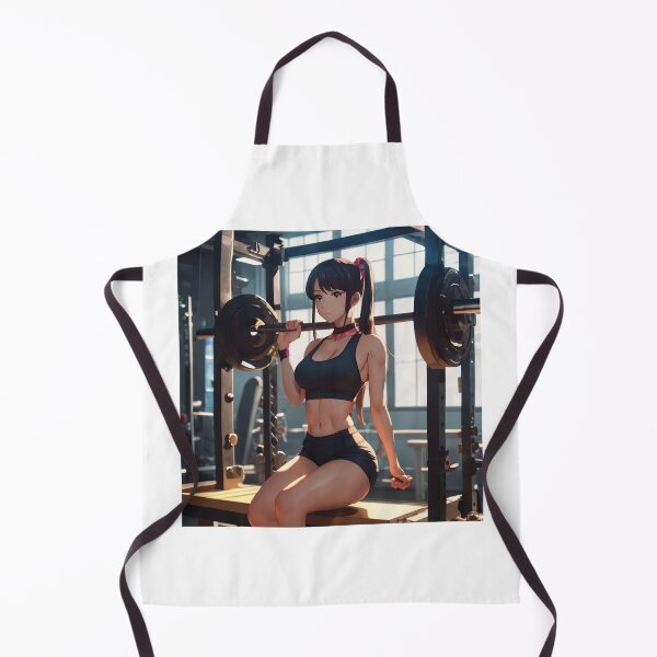 Item preview, anime gym girl cute designed and sold by GymRatz-shop.