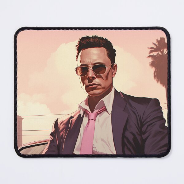 Item preview, Elon Musk as a Gangster in LA designed and sold by MadeByHaresShop.