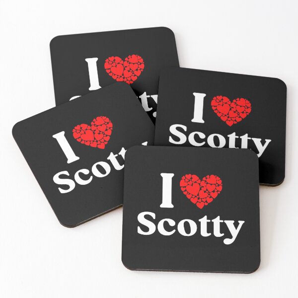 Aperçu de l'œuvre Coeur Scotty - J'aime Scotty créée et vendue par MiraclePitts.