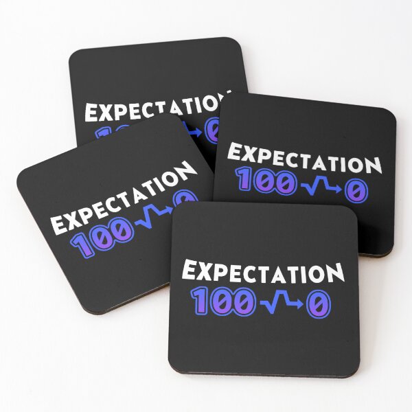 Item preview, Reduce Expectations to ZERO (BLUE) designed and sold by XenonQQ.