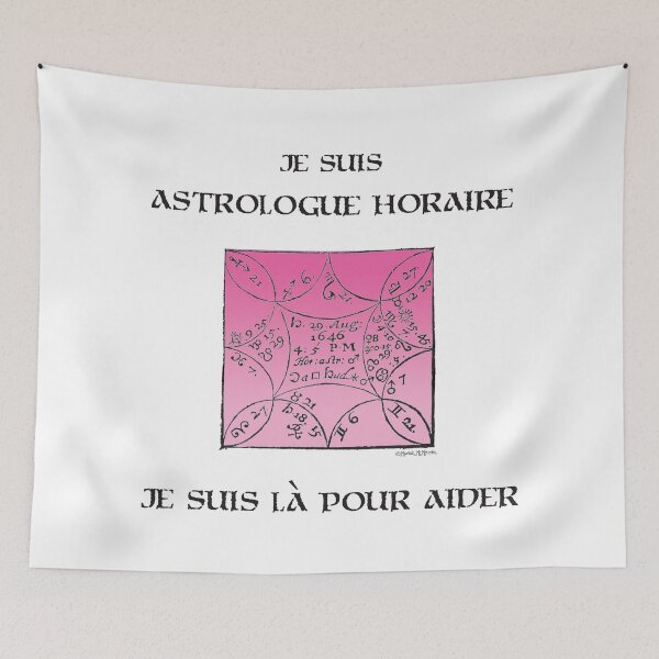 Item preview, Je suis astrologue horaire. Je suis là pour aider. lilac pink gradient designed and sold by mariahmcmo.