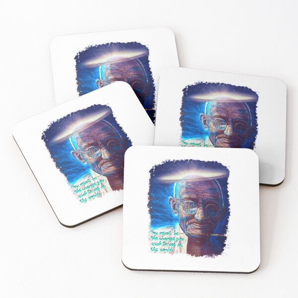 Item preview, GALATIC HOLY LOVE GHANDI INDIA HINDI HINDU designed and sold by EDO-ART.