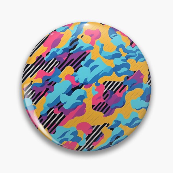 Item preview,  Abstraction blue, yellow and purple pattern designed and sold by KeepDream.