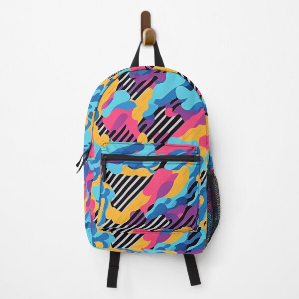 Item preview, Abstraction blue, yellow and purple pattern designed and sold by KeepDream.