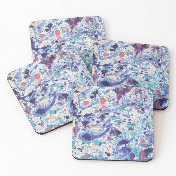 Item preview, Abstract Colorful Ebru Marbling Graphic designed and sold by colorfulglee.