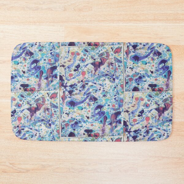 Item preview, Abstract Colorful Ebru Marbling Graphic designed and sold by colorfulglee.