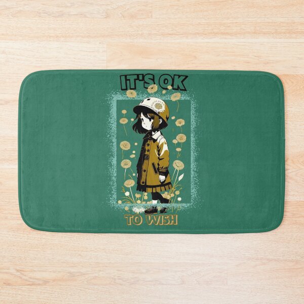 Item preview, It's ok to wish  Kawaii girl with dandelions by CallisC Arts ⭐⭐⭐⭐⭐ designed and sold by CallisC-Arts.