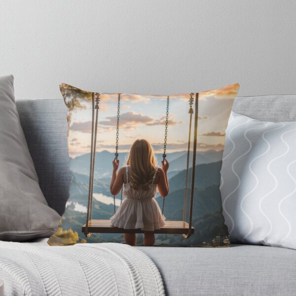 Item preview, a person on a swing designed and sold by mikaws.