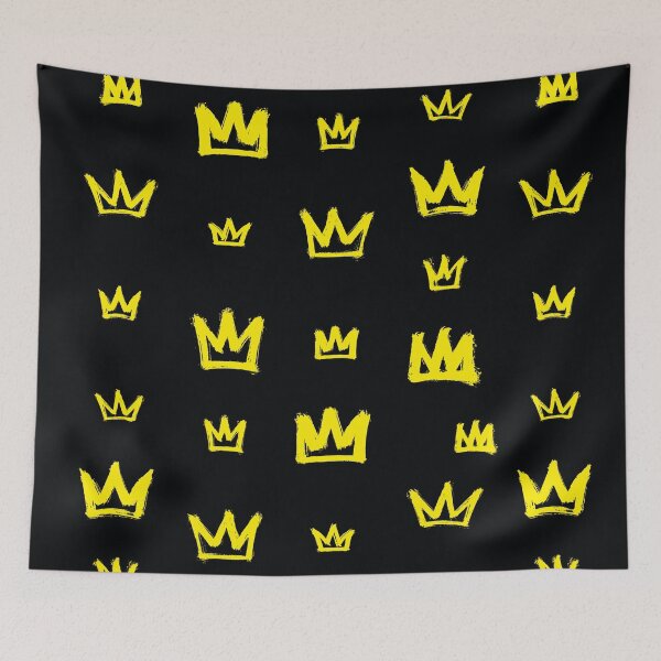 Item preview, CROWN, BLACK, YELLOW, SEXY, designed and sold by mintdiamond21.