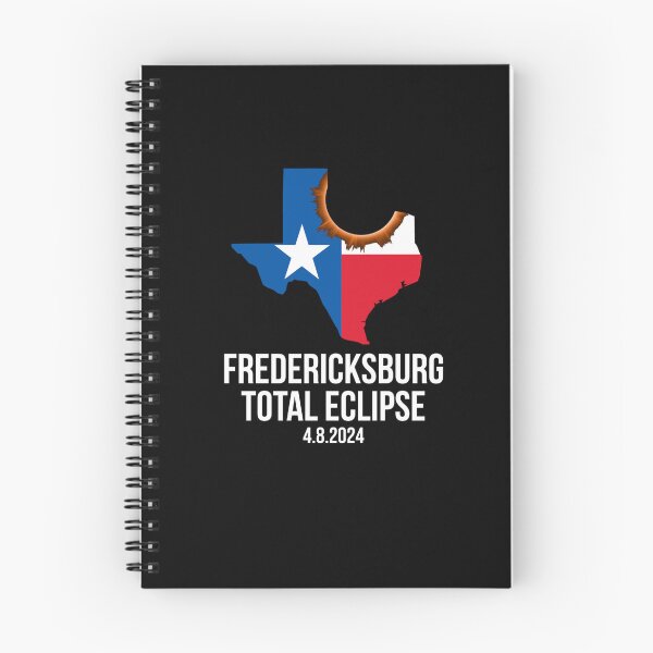Item preview, Fredericksburg Texas Total Eclipse 2024 TX State Texan Flag designed and sold by MissRasheedHam.