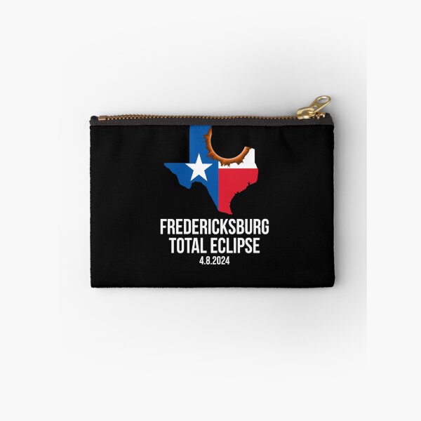 Item preview, Fredericksburg Texas Total Eclipse 2024 TX State Texan Flag designed and sold by MissRasheedHam.