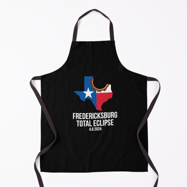 Item preview, Fredericksburg Texas Total Eclipse 2024 TX State Texan Flag designed and sold by MissRasheedHam.