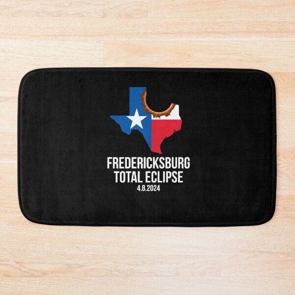 Item preview, Eclipse total de Fredericksburg, Texas, 2024 Bandera del estado de Texas designed and sold by MissRasheedHam.