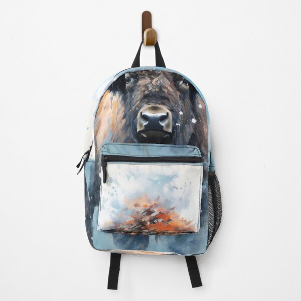 Item preview, Buffalo in the snow designed and sold by Art by Lilia.