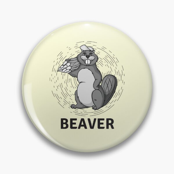 Item preview, Beaver designed and sold by ChachiArts.