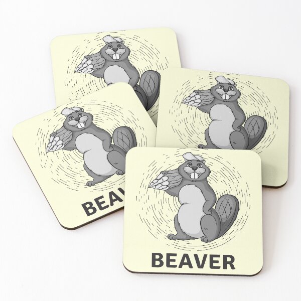 Item preview, Beaver designed and sold by ChachiArts.