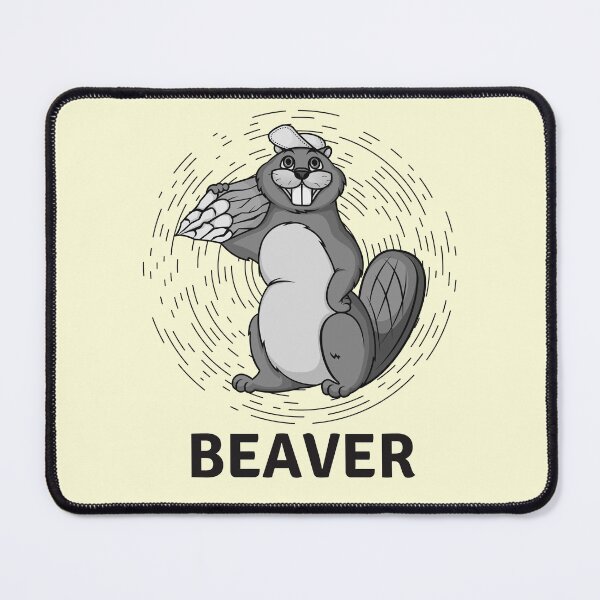 Item preview, Beaver designed and sold by ChachiArts.
