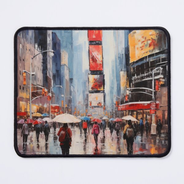 Item preview, An Impressionist Painting of New York - United States designed and sold by StudioRedKoala.