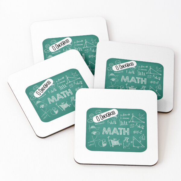 Aperçu de l'œuvre J'aime les mathematiques créée et vendue par The-Little-Deer.