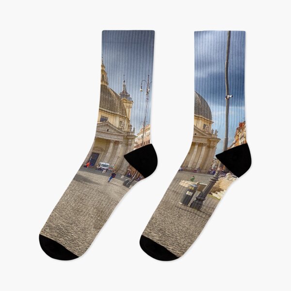 Item preview, Santa Maria dei Miracoli and Santa Maria in Montesanto - Rome, Italy designed and sold by Kathy Weaver.