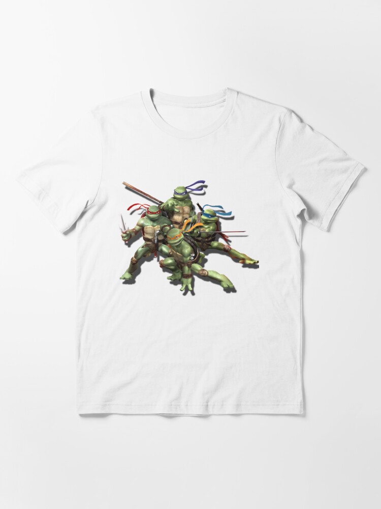 Teenage Mutant Ninja Turtles Classic Turtles Men's Cotton Slim Short-Sleeve T-Shirt - Special Order