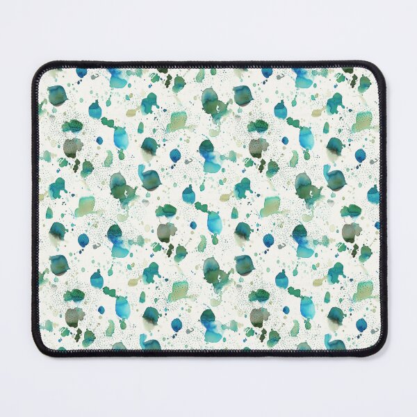 Item preview, Free splash watercolor ink green blue designed and sold by Alessandro Remo Mazzoni Remotextiles.