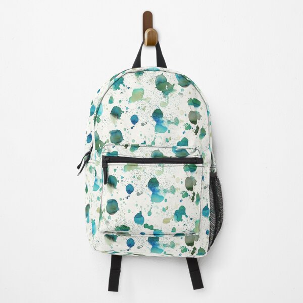 Item preview, Free splash watercolor ink green blue designed and sold by Alessandro Remo Mazzoni Remotextiles.